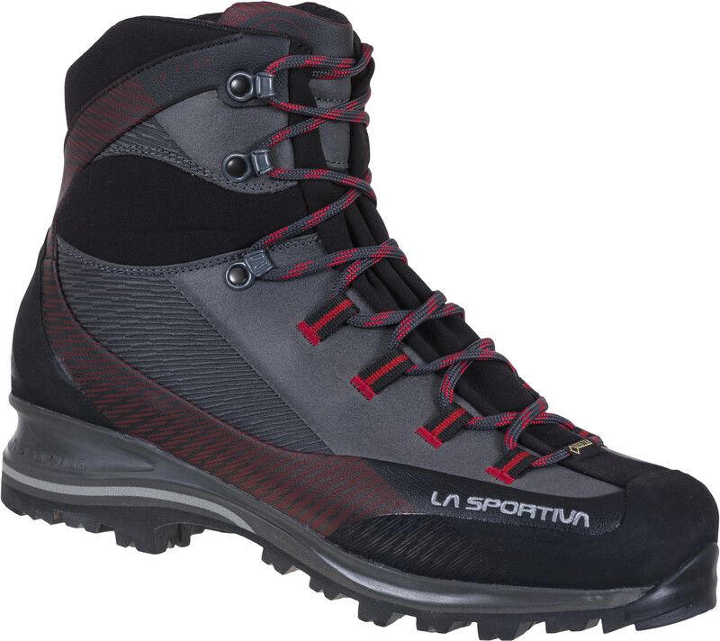 La Sportiva Trango TRK Leather GTX Schoenen Heren, grijs/rood 2023 EU 46