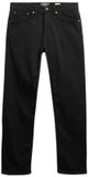 Superdry The Merchant Store Heren Broek van satinet met 5 zakken Regular Fit Zwart