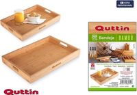 Quttin Dienblad Bamboe (40 x 27 x 4,6 cm)