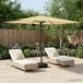Maison Exclusive - Parasol de jardin avec pied, rectangulaire, 2 x 3 mètres, polyester
