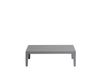 1898 Table d'appoint Santander 75x43x24 cm Aluminium gris