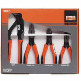 Bahco Tangenset ergo 4 delig - 7314150058068