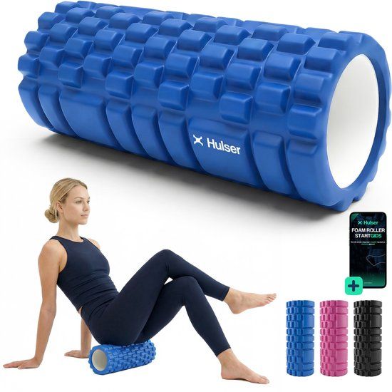 Hulser Foam Roller 33 cm - Blauw