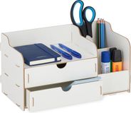 Merkloos Relaxdays bureau organizer