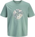 JACK&JONES JJHONOLULU SHAPE TEE SS CREW NECK Heren T-shirt - Mineral Blue - XL