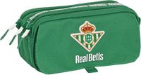 Merkloos Pennenetui met 2 vakken Real Betis Balompié Groen 21,5 x 10 x 8 cm