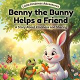 Benny the Bunny Helps a Friend: A Story About Kindness, Friendship, and Sharing