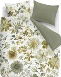 Beddinghouse Florent dekbedovertrek - Lits-Jumeaux XL - 260 x 200/220 cm - Groen