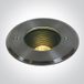 ONE Light Dark Light Inground Range - spot d'extérieur encastré - Ø 180 mm, Ø 165 mm à encastrer - 15W LED inclus - IP67 - métallique