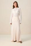 Sissy-Boy Witte Maxi-rok