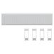 ABB Striebel & John GmbH Striebel & John 2CPX038129R9999 ZA235 sluitSTR 12PLE vergrendelbaar, RAL 7035 Afsluitstrips Meerdere kleuren 1 stuk(s)