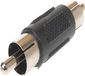 PremiumCord Adapter 1x RCA naar 1x RCA Mannelijk