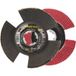 Rhodius 211406 VISION SPEED X-LOCK Lamellenschijf Korrelgrootte 80 RVS, Staal, Non-ferrometaal 10 stuk(s)