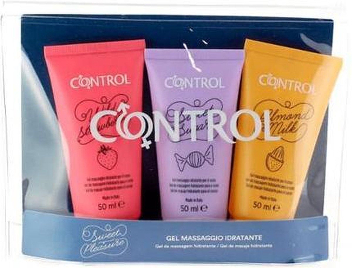 1Control CONTROL MASSAGE GEL 3 UNITS 50 ML