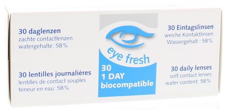 Eye Fresh Daglenzen -3.25
