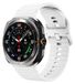 Wigento Samsung Siliconen horlogeband voor Galaxy Watch 9 / 8 / 8 Classic, maat L