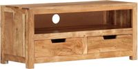 vidaXL Tv-meubel 88x35x40 cm massief acaciahout