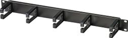 Renkforce RF-4755508 482.6 mm 19 inch guide de câble pour armoire de brassage noir