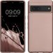kwmobile telefoonhoesje geschikt voor Google Pixel 7 - Hoesje voor smartphone - Back cover in metallic arctische bes