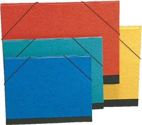 Esselte Tekenmap - A4 - Rood - Karton - Elastiek