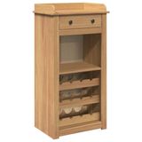 vidaXL Wijnkast Panama 57x40x111,5 cm grenen massief hout