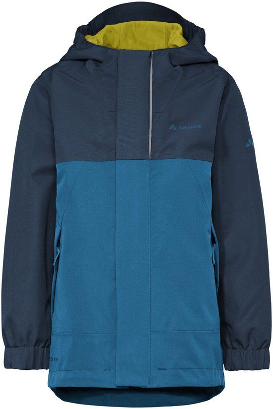 VAUDE Caprea regenjas, hardshelljas, kids outdoor sportjassen, waterdicht, winddicht, hardshell, met capuchon