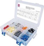 TRU COMPONENTS T1711C002 Assortiment adereindhulzen 0.5 mm², 0.75 mm², 1.0 mm², 1.5 mm², 2.5 mm², 4 mm², 6 mm², 10 mm² 3200 stuk(s)