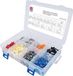 TRU COMPONENTS T1711C002 Assortiment adereindhulzen 0.5 mm², 0.75 mm², 1.0 mm², 1.5 mm², 2.5 mm², 4 mm², 6 mm², 10 mm² 3200 stuk(s)