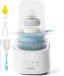 Vulpes Goods BabyCare Flessenwarmer 10in1 PRO V2 Deluxe White & Baby Blue