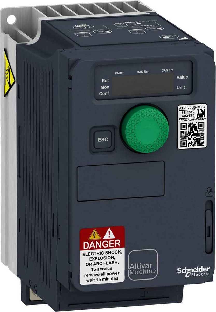 SCHNEIDER ELECTRIC Frequentieregelaar ATV320U06M2C 0.55 kW 1-fasig