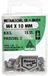 Deltafix Metaalschroef Cilinderkop + Moer RVS A2 M4 x 10 mm DIN 7985 / DIN 934 15 st.