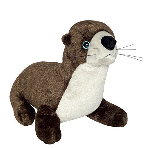 Wild Planet Classic River Otter Plush Toy - 33 cm - Multicolor