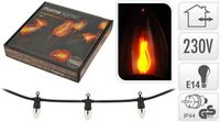 Merkloos Nampook Vlamverlichting Hangend 10L Buiten - Warm Wit Licht - IP44