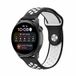 Huawei Sport Edition siliconen band - Zwart + wit - Huawei Watch GT 5 (Pro) / GT 4 / GT 3 / GT 2 - 46mm