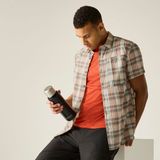 Regatta Heren anti-insect reisshirt met korte mouwen Beige XXL