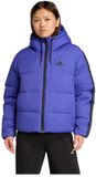 Adidas Essentials Climawarm 3 Stripes Puffer Donzen Jas Blauw 2XL Vrouw