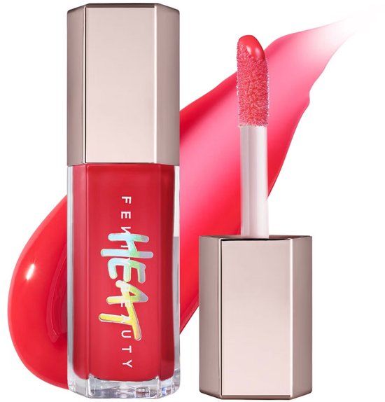 FENTY BEAUTY Gloss Bomb Heat – Lip Luminizer + Plumper Lipgloss – Hot Cherry