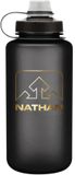 Nathan BigShot Fles – 1L Zwart/Goud