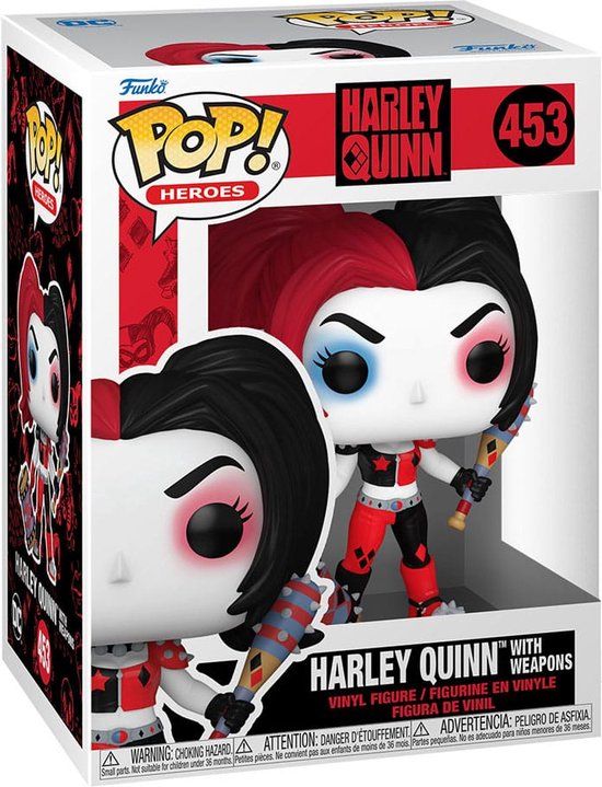 Funko Pop! DC: Harley Quinn Takeover - Harley Quinn (with weapons) #453