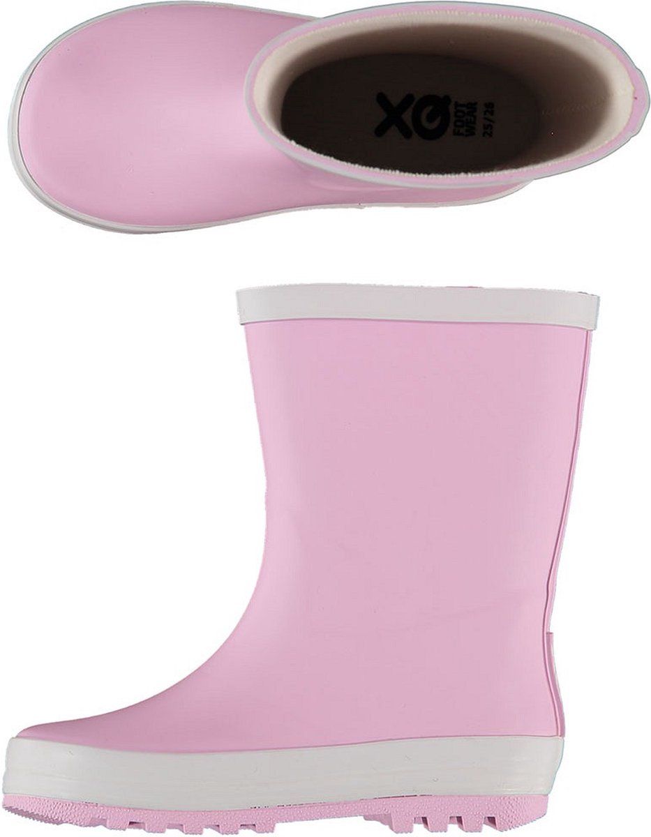 XQ Footwear XQ Regenlaarzen Kinderen Roze Maat 33/34