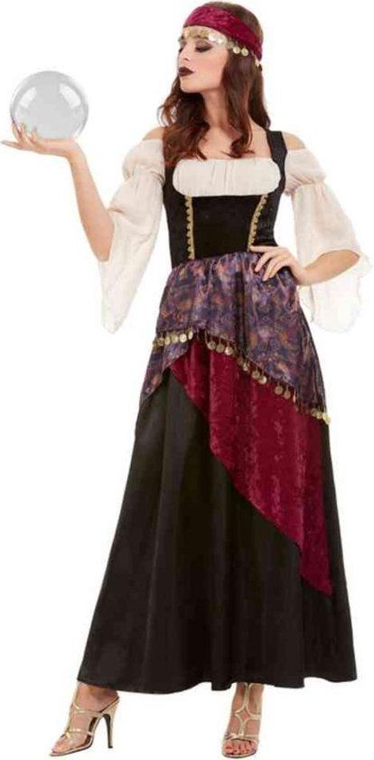 Smiffy's - Fortune Teller Costume - Women - Red, Purple, Black - Large