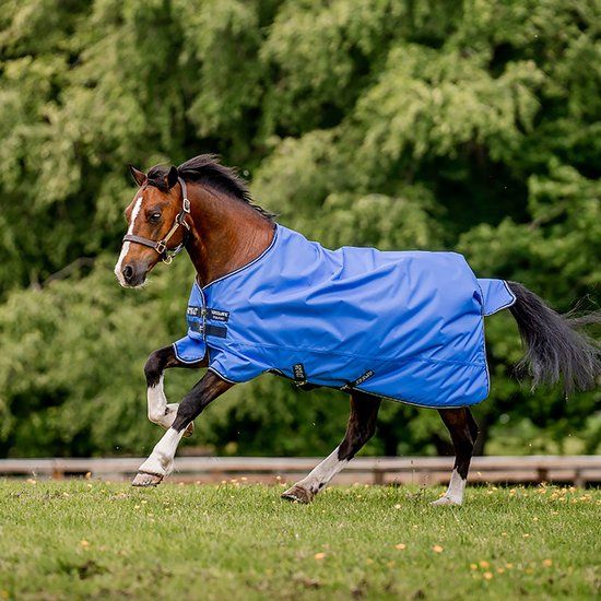 Horseware Amigo Hero Orginal Lite 0gr Pony Middenblauw-donkerblauw - 90/137