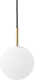 Audo Copenhagen TR Bulb Hanglamp - Mat Messing - LED - 2700K - 3m Snoer
