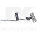 NK Tirette à câble, frein de stationnement NK 903017 Mitsubishi Mn102401 Mn102418