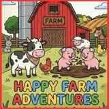 Happy Farm Adventures: Coloring Book