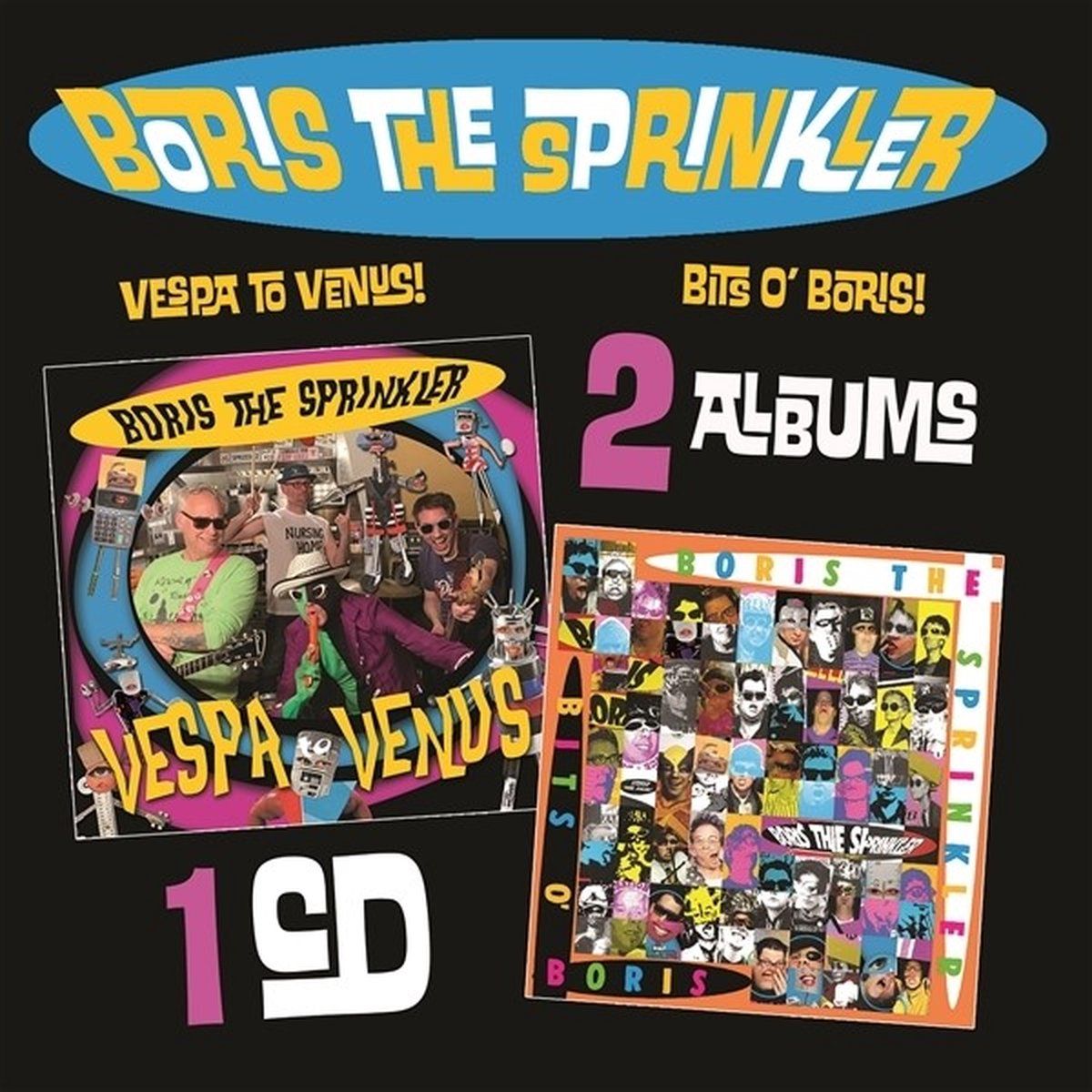 Sonic Rendezvous Boris The Sprinkler Vespa To Venus/Bits O Boris (CD)