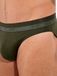 HOM Slip ' Mini Briefs Classic ' kaki / zwart