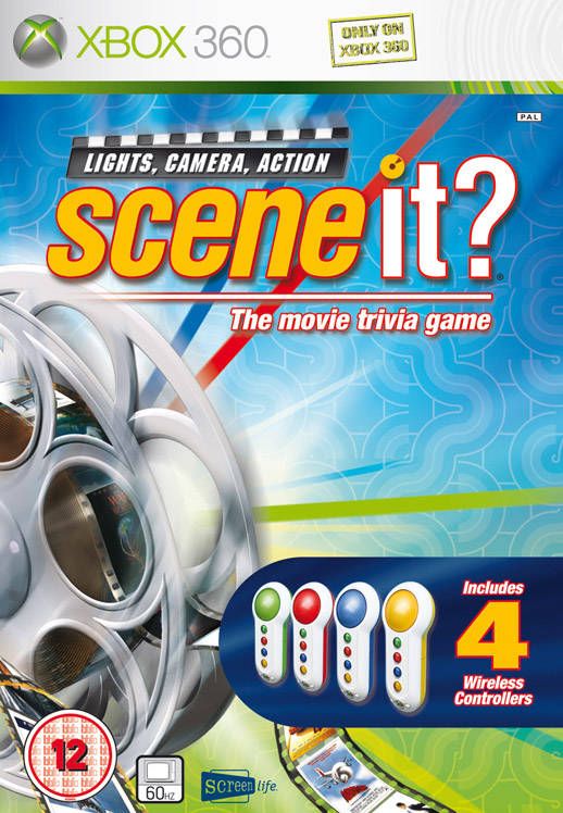 Microsoft Scene It + 4 Wireless Buzzers - Xbox 360