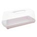 keeeper Taarthouder, roze, Scandinavisch, 36 x 15 x 15 cm, serie Alessio
