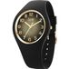 Ice Watch ICE champagne - Black gold shades 025258 Horloge - Siliconen - Zwart - Ø 37 mm